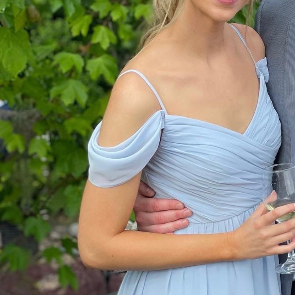 MUST GO! Moving. REVELRY LILY CHIFFON BRIDESMAID DRESS- love is in the air color